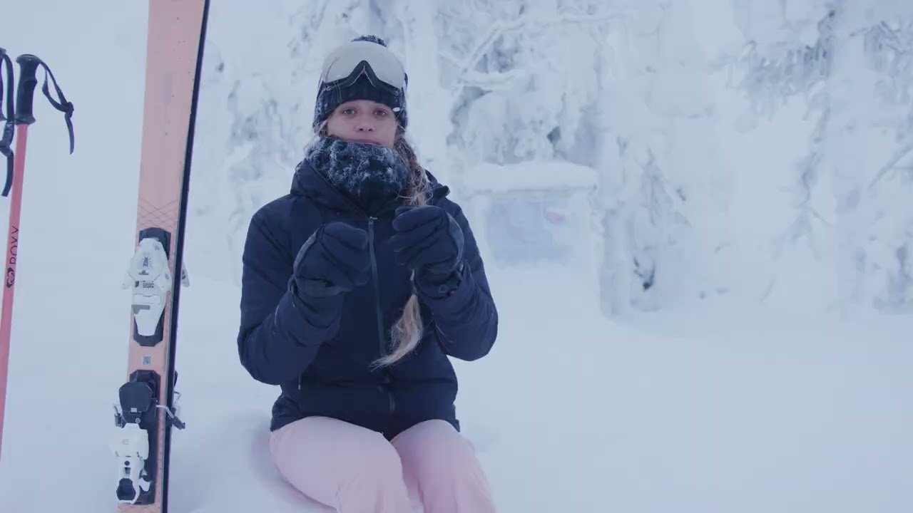 Női snowboard kesztyű ROXY Sierra Warmlink 2021 black