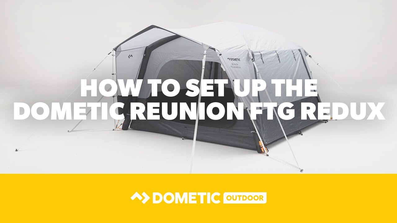 Dometic Reunion Ftg 4X4 Redux  salt/mist 4 személyes kemping sátor