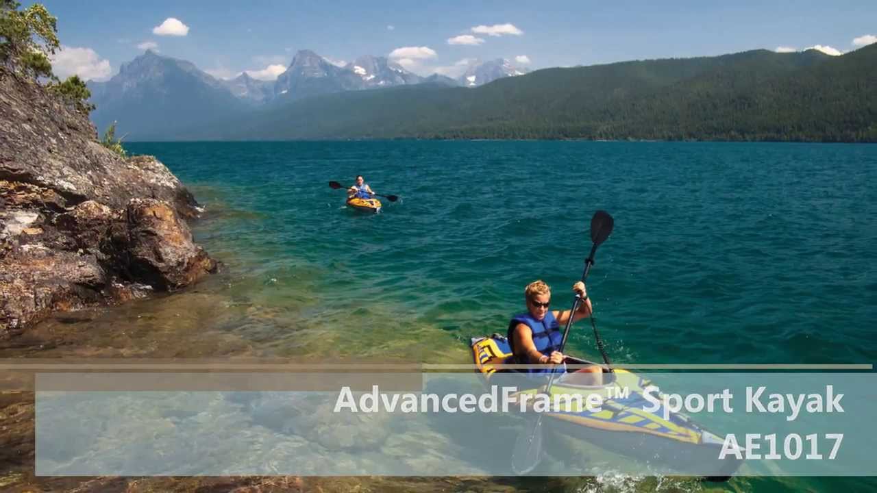 Advanced Elements AdvancedFrame Sport 1 személyes felfújható kajak narancssárga AE1017-O