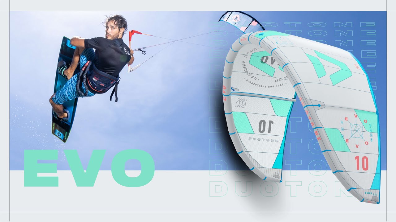 DUOTONE Evo 2023 kitesurfing sárkány szürke 44220-3003