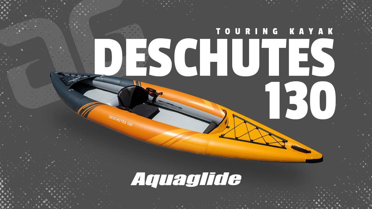 Aquaglide Deschutes 130 narancssárga 1 személyes felfújható kajak 584120126