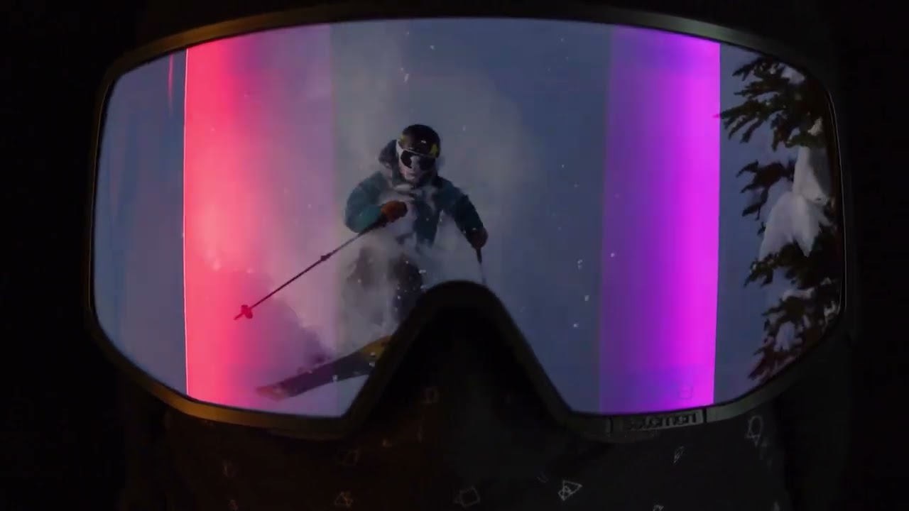 Női síbukósisak Salomon Icon LT Visor Photo Sigma S1-S3 sötétkék L41529800