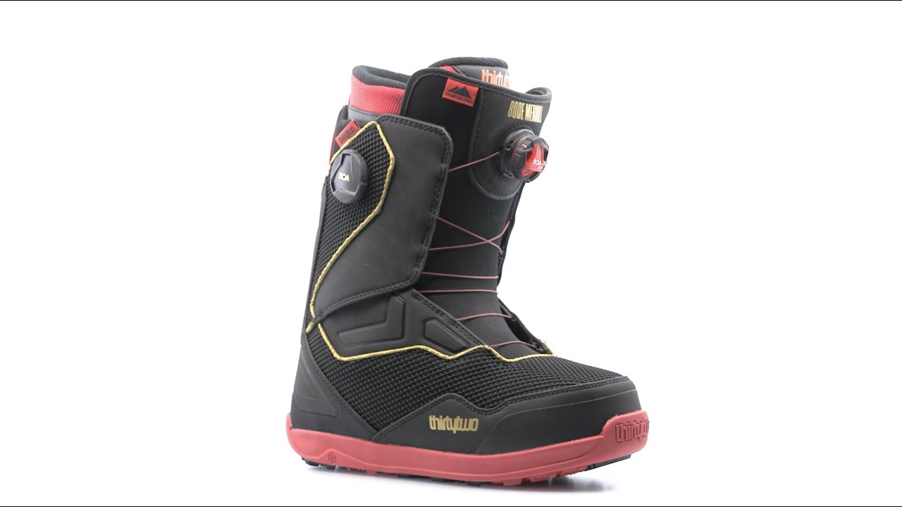 Férfi snowboard csizma THIRTWO Tm-2 Double Boa Wide fekete 8105000440