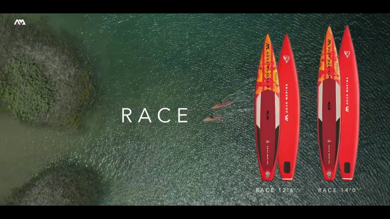 SUP AquaMarina Race - Racing iSUP, 4.27m/15cm piros BT-21RA02
