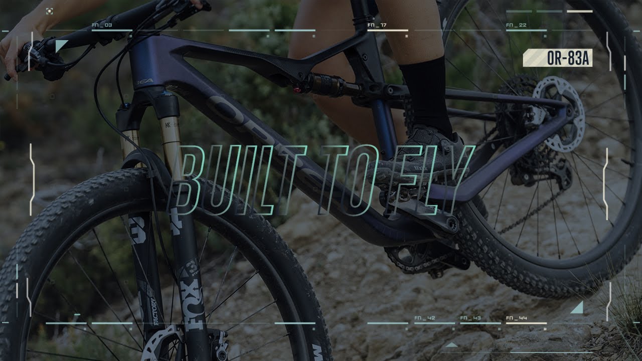 Orbea Oiz H10 kék-narancs mountain bike N23405N3 2023