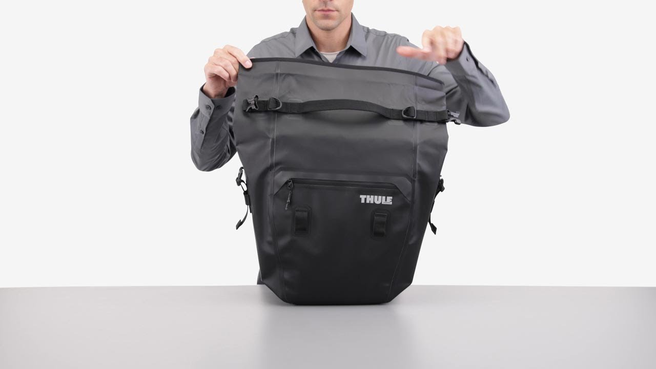 Thule Shield Pannier 22L kerékpártartó csomagtartó fekete 3204916