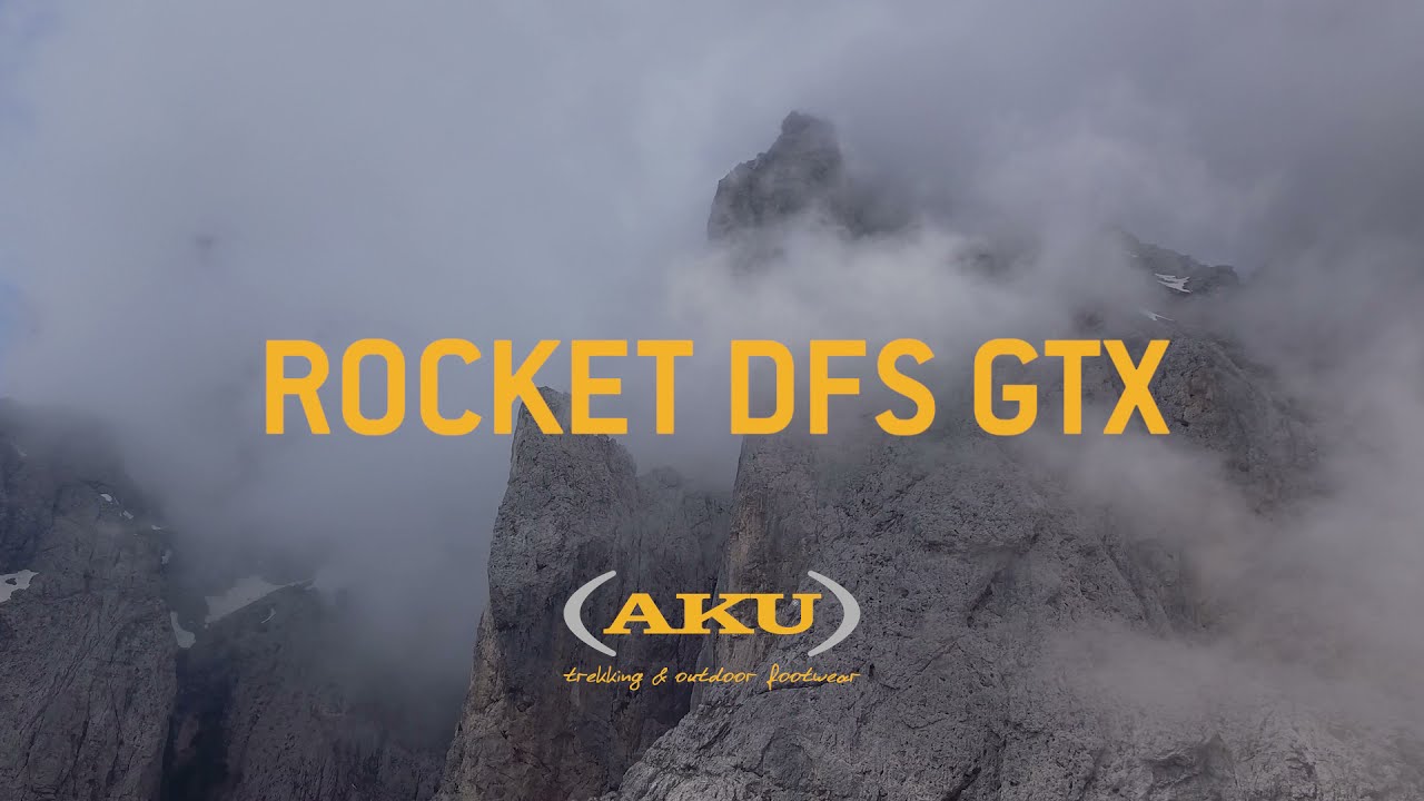 AKU férfi túrabakancs Rocket Dfs GTX sárga 726-534
