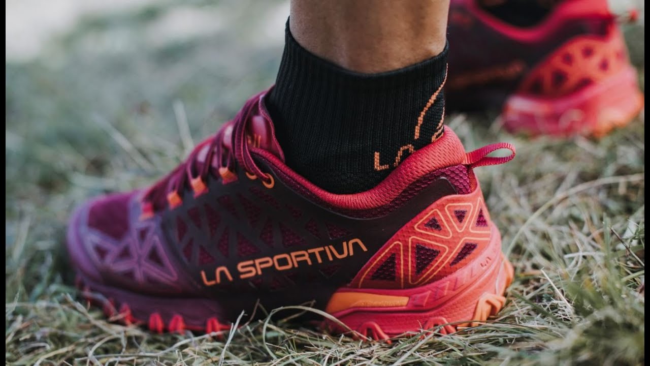 La Sportiva férfi Bushido II kék/sárga futócipő 36S618705