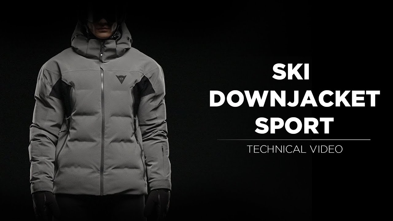 Férfi sí kabát Dainese Ski Downjacket Sport anthracite