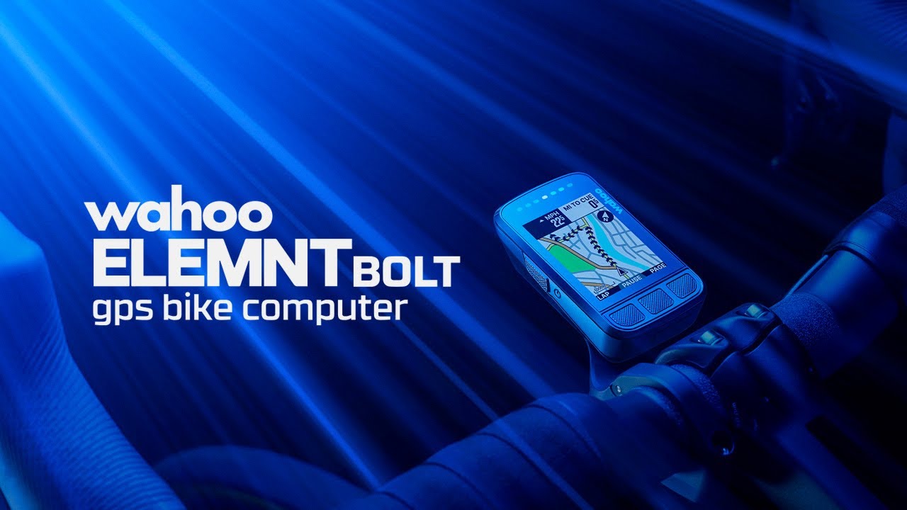 Wahoo Elemnt Bolt v2 GPS kerékpáros számítógép fekete WFCC5