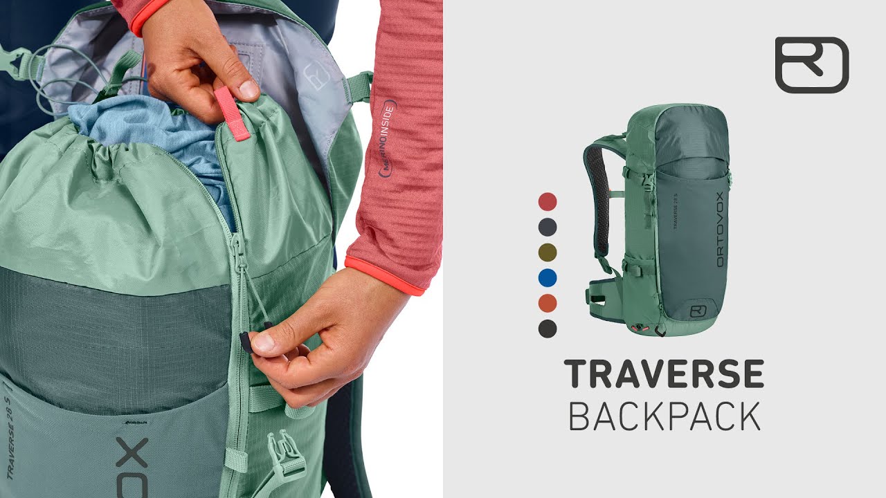 ORTOVOX Traverse 20 túra hátizsák piros 4852400005