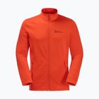 Jack Wolfskin férfi Kolbenberg fleece pulóver narancssárga 1710521