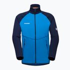 MAMMUT férfi trekking pulóver Aconcagua ML kék-zöld