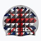 HEAD Flag Suede Rhoumb szürke-piros úszósapka 455288