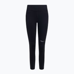 Női futó leggings Saucony Fortify Crop fekete SAW800398-BK