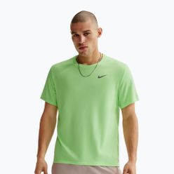 Férfi futópóló Nike Miler Dri-Fit UV lime blast