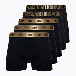 Férfi CR7 Basic Trunk boxeralsó 5 pár arany