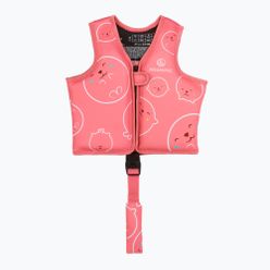 AQUASTIC Junior gyermek úszómellény rózsaszínű