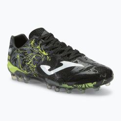 Férfi Supercopa AG futballcipő fekete/citromsárga fluor