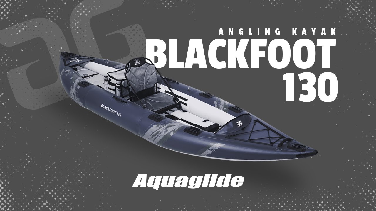 Aquaglide Blackfoot Angler 130 szürke 584121103 2 személyes felfújható kajak