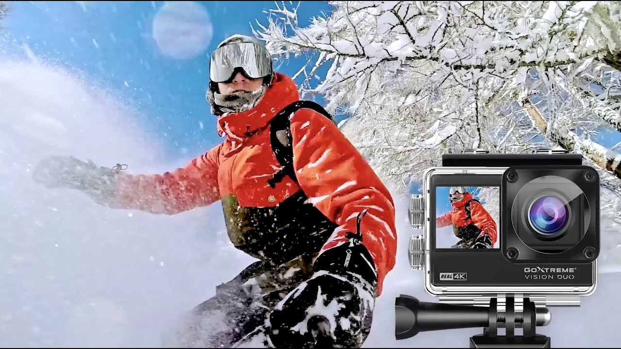 GoXtreme Vision DUO 4K kamera fekete 20161