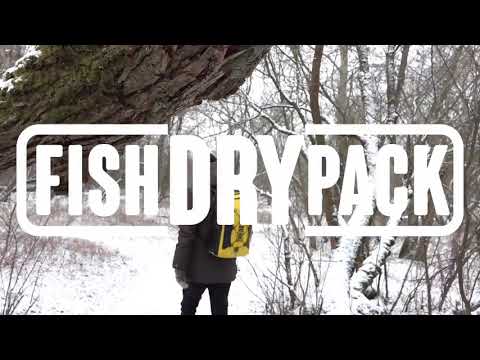 FishDryPack Explorer 20l vízálló hátizsák szürke FDP-EXPLORER20