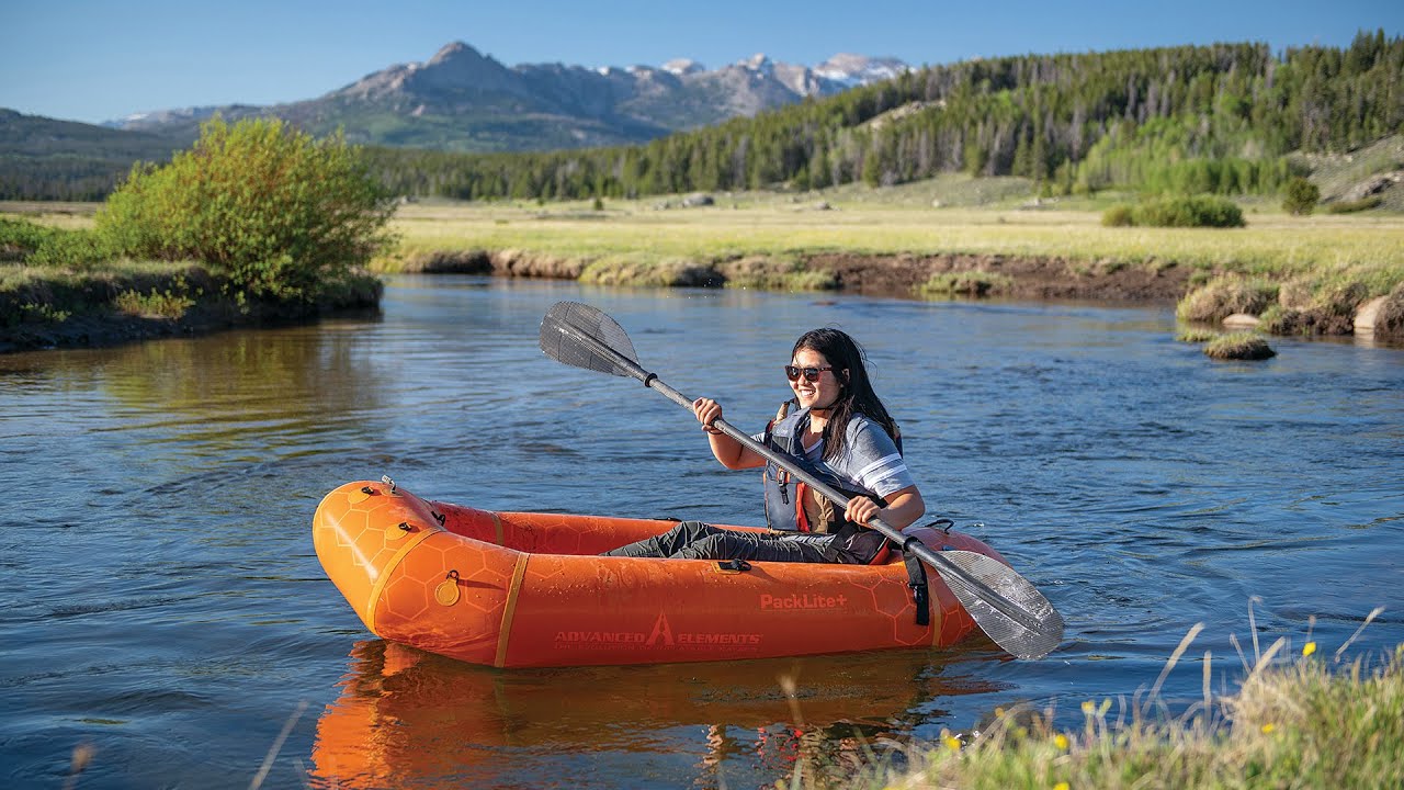 Advanced Elements Packlite+ PackRaft narancssárga 1 személyes ponton AE3037