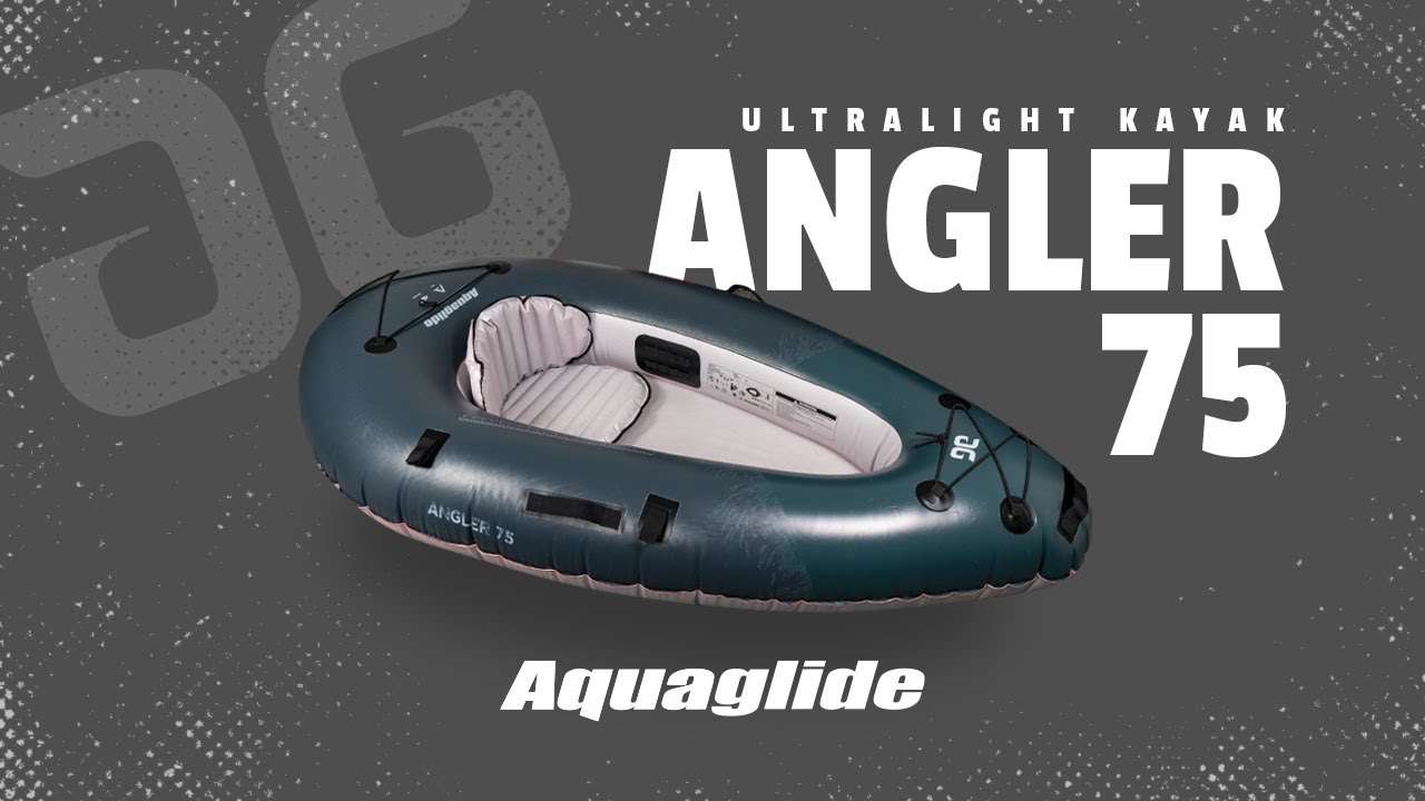Aquaglide Backwoods Angler 75 szürke 584121108 1 személyes, felfújható kajak