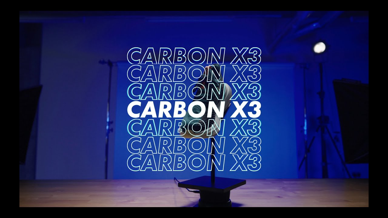 Női futócipő HOKA Carbon X 3 kék-sárga 1123193-CEPR