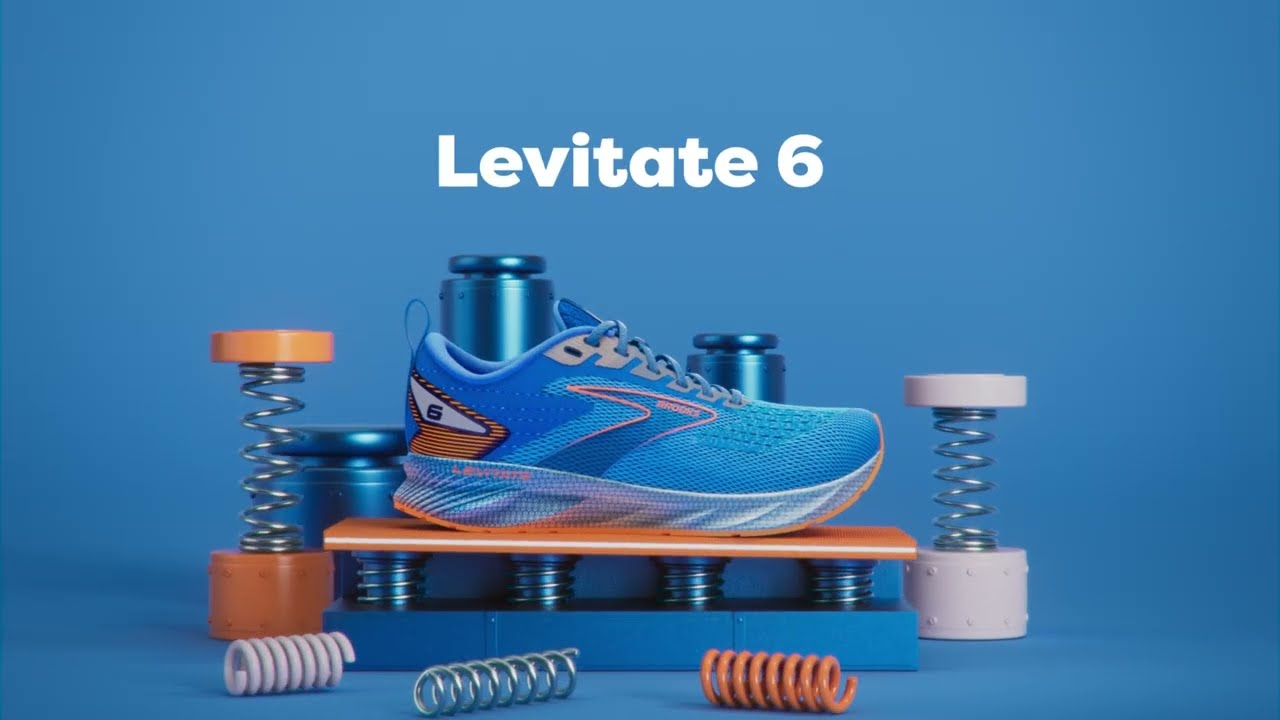 Női futócipő Brooks Levitate GTS 6 szürke 1203841B137