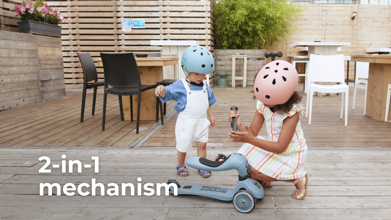 Scoot&Ride Highwaykick 1 gyermek roller világoszöld 95030010