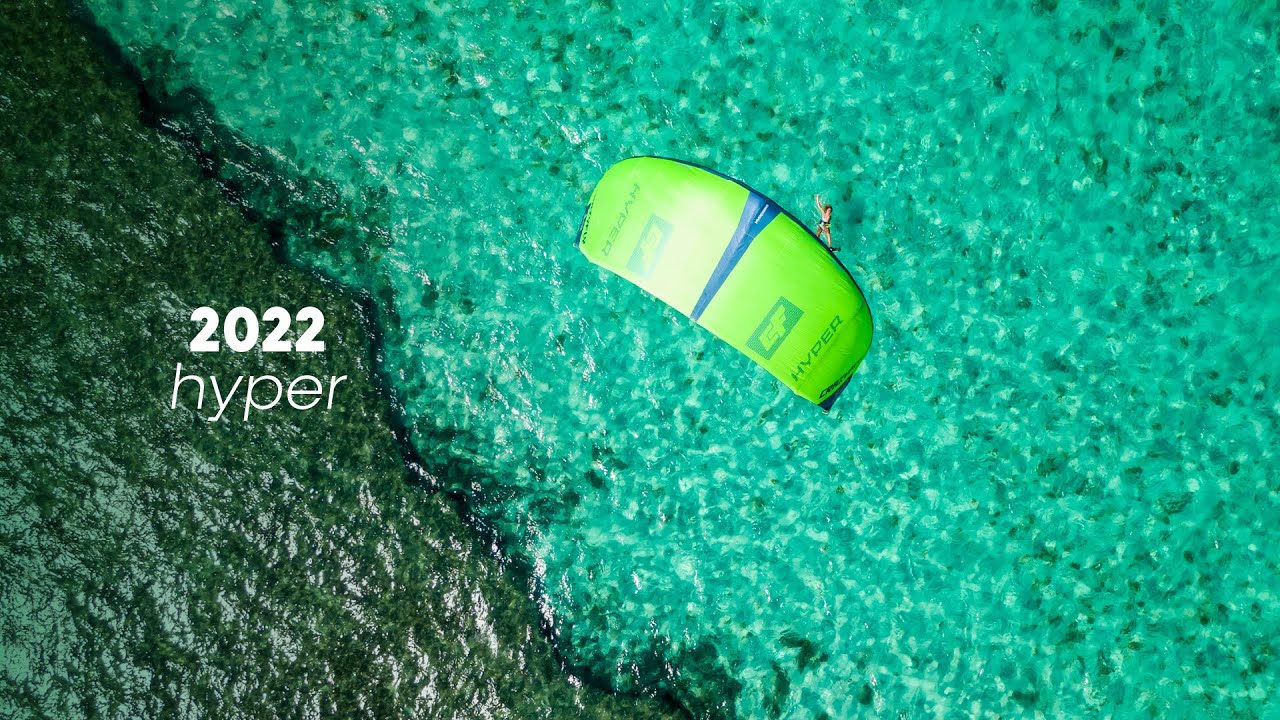 Kite szörfözés CrazyFly Hyper zöld T001-0118