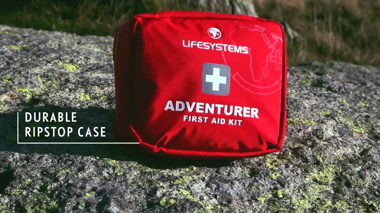 Lifesystems Solo Traveller First Aid Kit piros turisztikai elsősegélycsomag LM1065SI